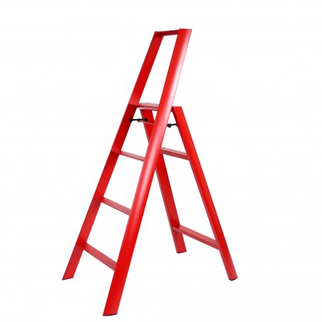 STEP STOOL "FOLDABLE" RED
