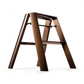 ALUMINIUM STEP STOOL "FOLDABLE" BRONZE PREMIUM COLLECTION