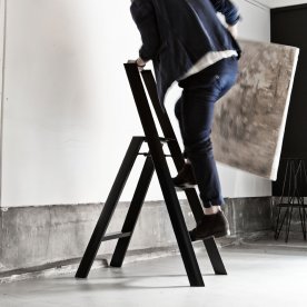ALUMINIUM STEP STOOL "FOLDABLE"