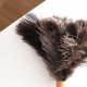 DUSTER OSTRICH & BAMBOO SMALL