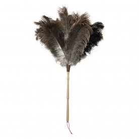 DUSTER IN OSTRICH FEATHER, THE GENEROUS