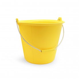 SEAU TUTTI FRUTTI 13 LITRES JAUNE BOUTON D'OR