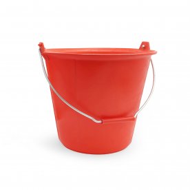 SEAU TUTTI FRUTTI 13 LITRES ROUGE TOMATE