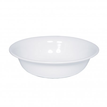 BASSINE RONDE EMAIL BLANC