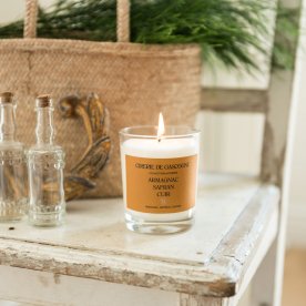 ARMAGNAC CANDLE - SAFFRON - LEATHER