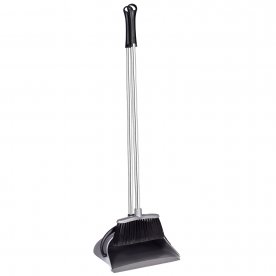 DUSTPAN SET SWING GREY