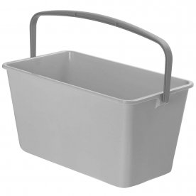 BUCKET RECTANGULAR GREY