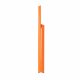 ESCABEAU PLIANT 4 MARCHES ORANGE EN ALUMINIUM